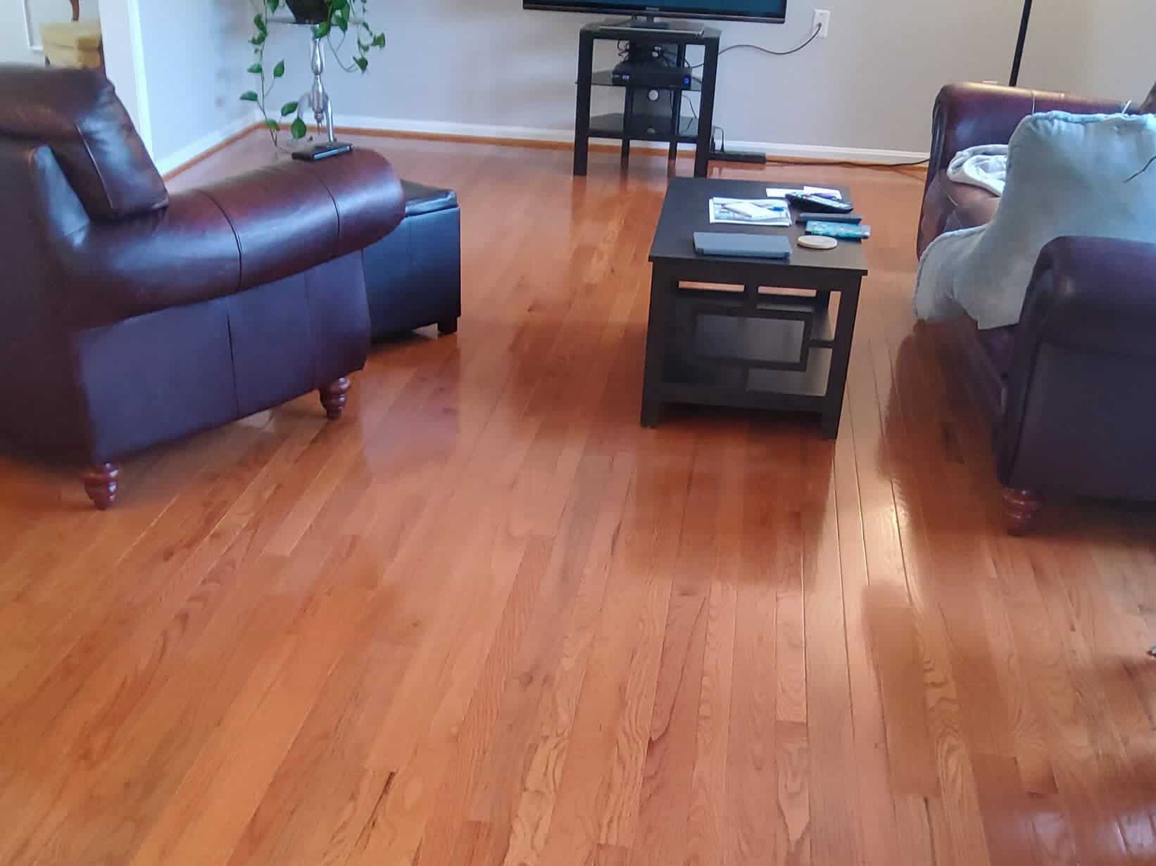 Hardwood Floor Refinishing in Living Rooms