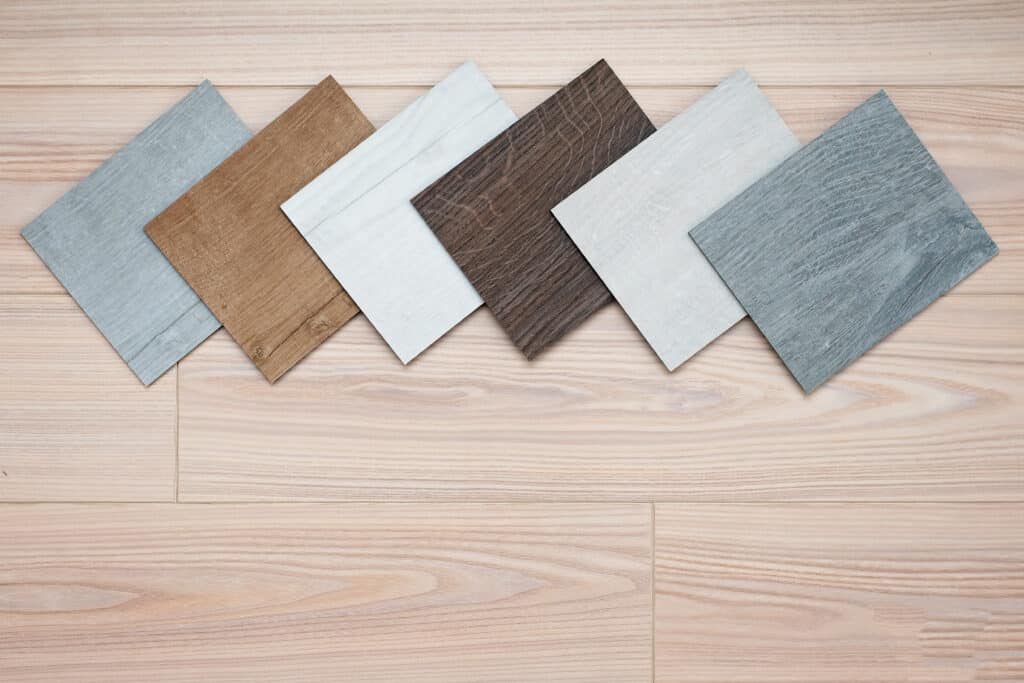 Types of Luxury Vinyl Tile floors we install